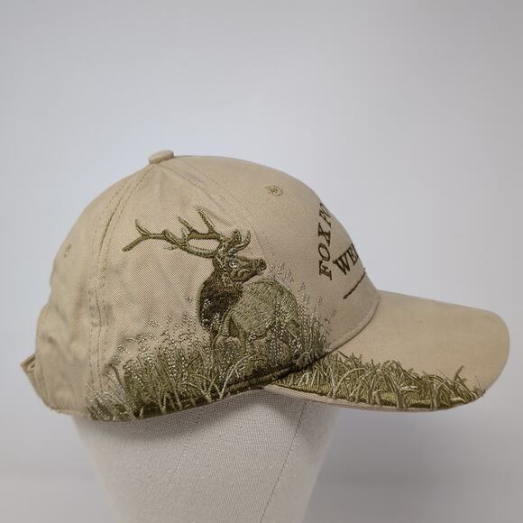 Fox Portable Welding Strapback Baseball Cap Brown One Size Adjustable Dri-Duck - Picture 4 of 8